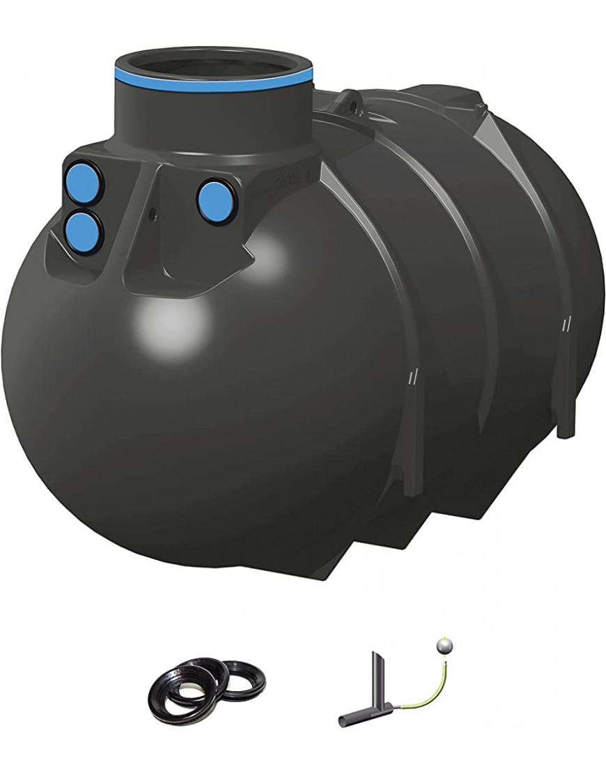 PREMIER TECH AQUA GmbH Regenwassertank Retention Blueline II 2600 Liter inkl. Drossel Retentionszisterne Zisterne für Retention - BYFPKVKQ