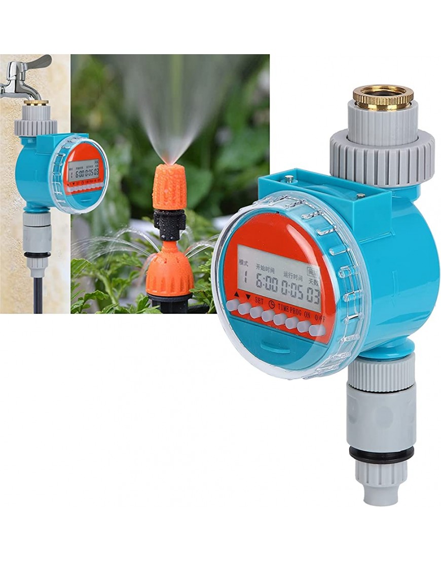 Bewässerungstimer Wasserregler wasserdicht für Gewächshaus für die Landwirtschaft für den Garten für den Rasen - BASMB86D