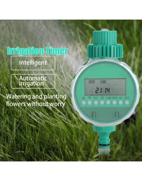 Cocoarm Bewässerungstimer Intelligent Automatisch Bewässerungscomputer mit LCD Bildschirm Bewässerungsuhr für Garten Balkon Pflanz Automatische Bewässerungssteuerung - BXZENA7B
