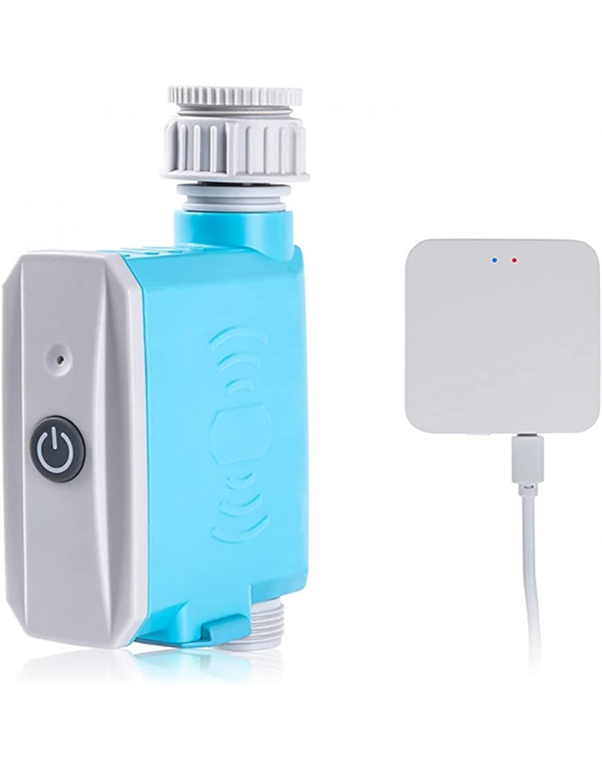 IAKAEUI Bewässerungscomputer WiFi Bluetooth Wasserdicht Automatische Intelligenter Garten Bewässerungsuhr mit App - BDGAR957