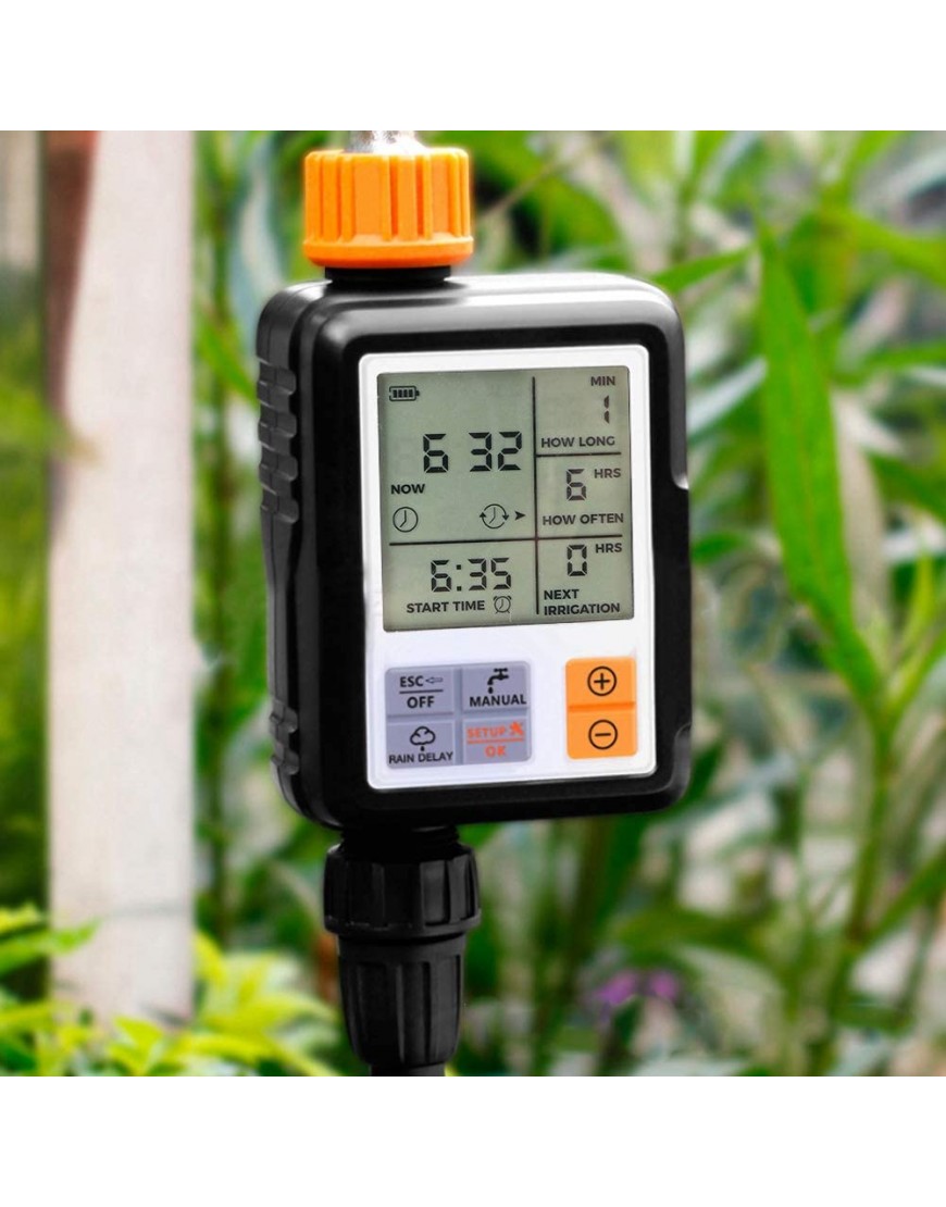 Wasserhahn Timer Automatischer Wasserhahn Timer Smart LCD Display für Garten - BQIAQD8H