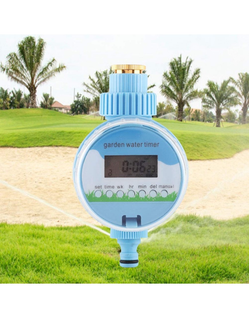 Bewässerungs-Timer-Controller Automatischer Wasserschlauch-Wasserhahn-Timer LCD Elektronischer Kunststoff Garten-Bewässerungs-Timer Smart Lawn Balcony - BWXDW1AN
