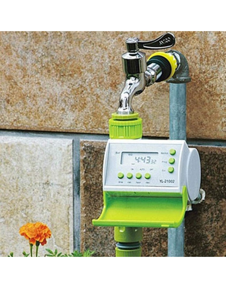 Tubayia LCD Digital Bewässerungsuhr Bewässerungscomputer Wasser Timer Zeitmesser für Garten Bewässerung - BDHSIBH2