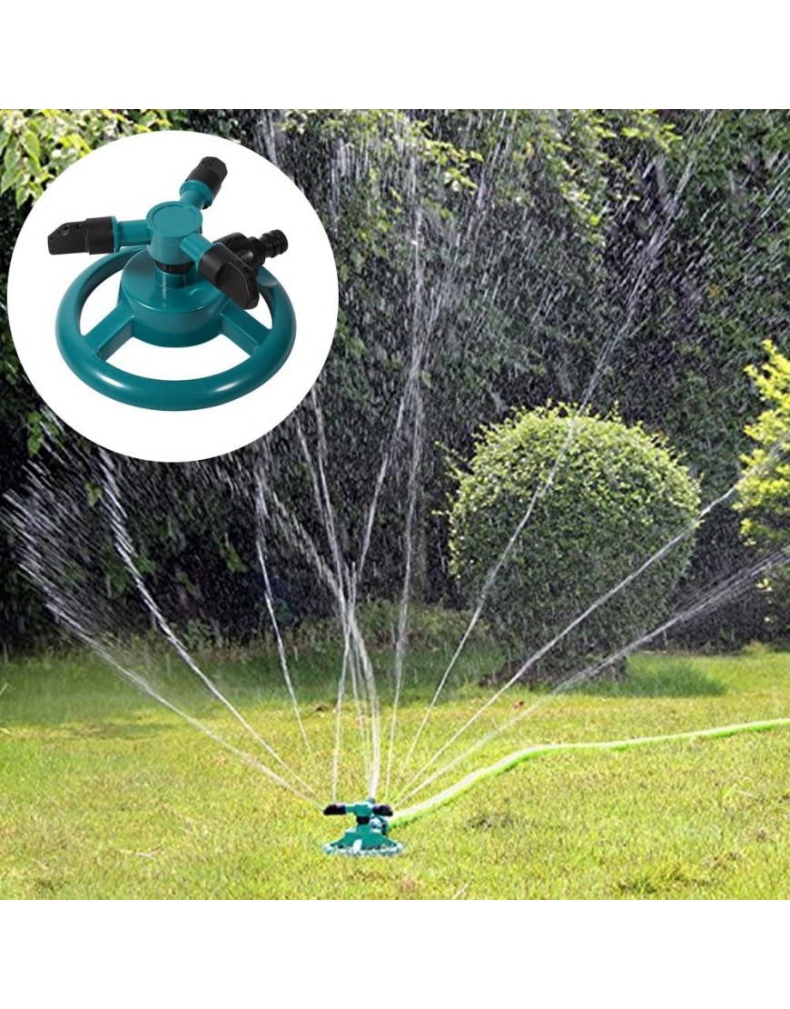 3-Düsen-Bewässerungskreis Rotierender Wassersprinkler 3-Düsen-Bewässerungssprinkler Rotierender Wassersprinkler für den Garten zur Bewässerung zur Bewässerung - BLUHJ4QQ