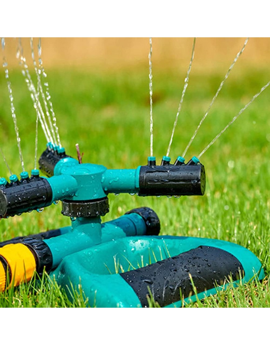 WZCXYX DREI Arm Automatik 360 Grad Rotary Spray Head Garten Rasen Bewässerung Zwei Stecker Sprinkler - BSNHFE46