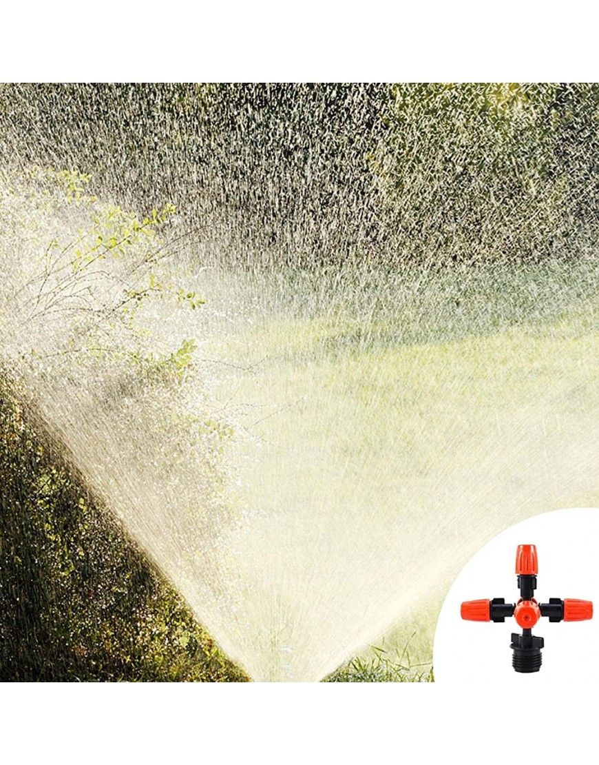 Generic Tropfbewässerungsstrahler,Sprinkler Emitter System | Zerstäubungsdüsen Sprüher Tropfer für Garten Gewächshaus landwirtschaftliche Bewässerung Terrasse Beschlagen - BWSJV495