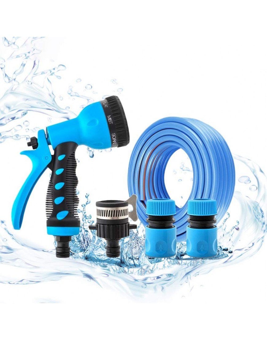 Reinigungsspritze 1 2"Wasserpfeifensprüher Hochdruck mit 7 einstellbaren Mustern for Bewässerungsanlagen Size : 5m Water Pipe Set - BEPWL5H6