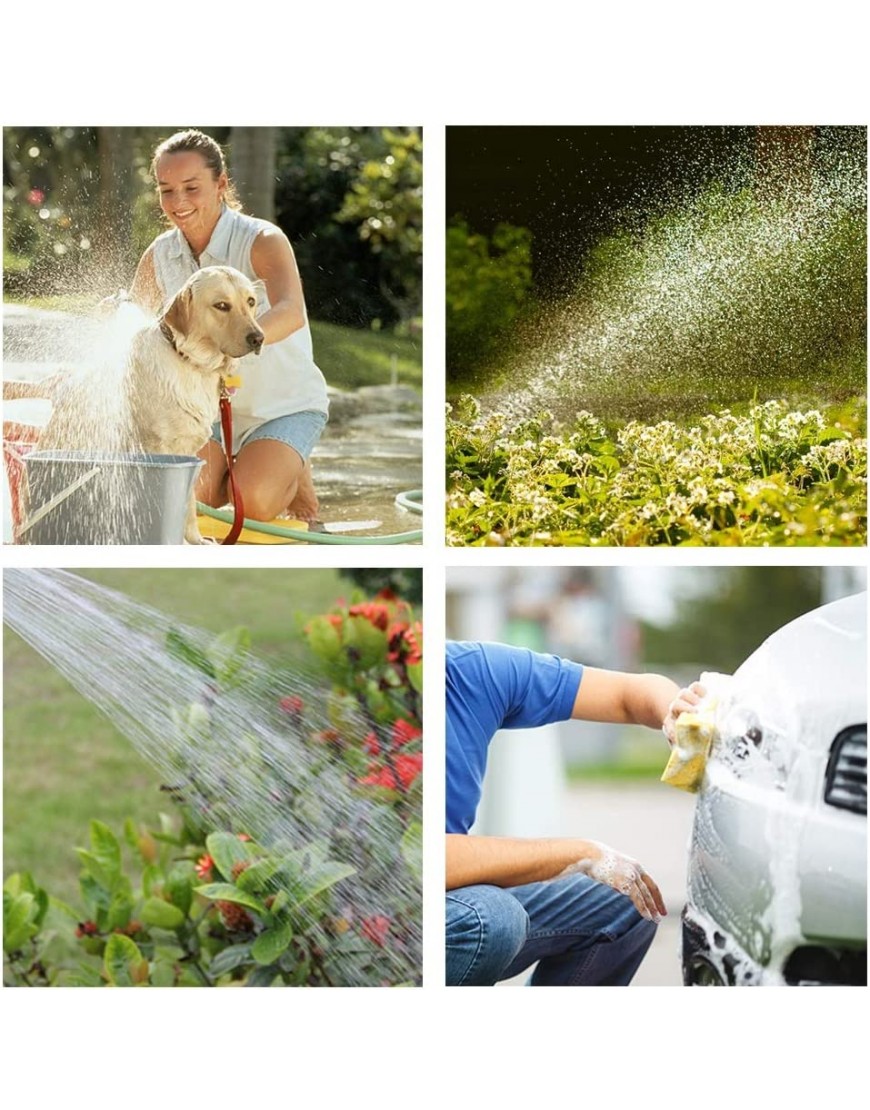Reinigungsspritze Hochleistungsmetallhandwasserdüse-Hochdruckhauptreinigung Gärten oder Haustier-Waschen Size : 50m Suit - BPEQYH2N
