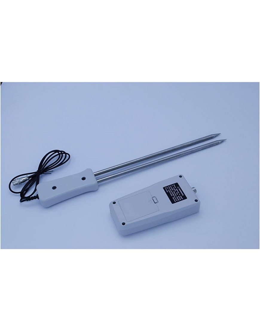Feuchtemesser Kms680. Digital-Feuchtigkeitsmessgerät Pin-Typ-Speicher-Feuchtetester Feuchtigkeitstester for Papierholz-Heu-Baumaterial Feuchtigkeitsdetektor mit Hintergrundbeleuchtung LCD Anzeige - BCREXK5B