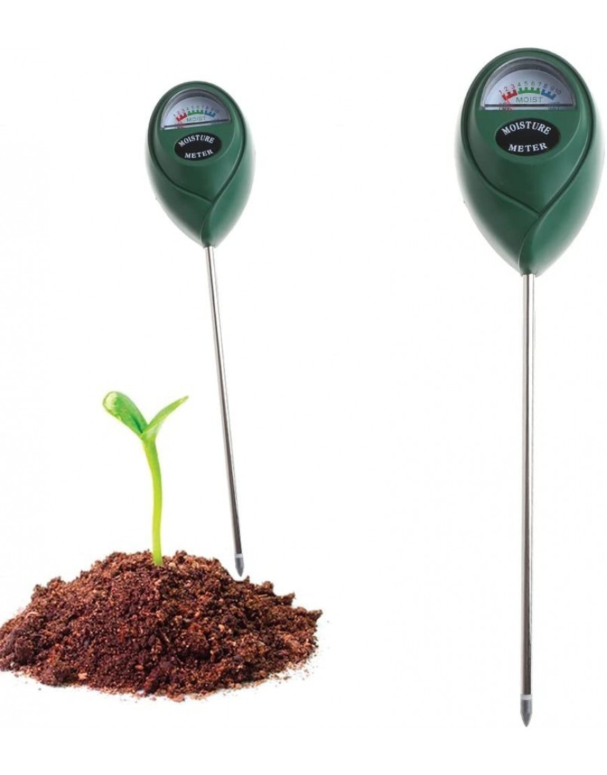 Mya Feuchtigkeitstester für Boden Luftfeuchter Tester für Boden Grün tragbar Garten-Werkzeug - BXZLU1JM
