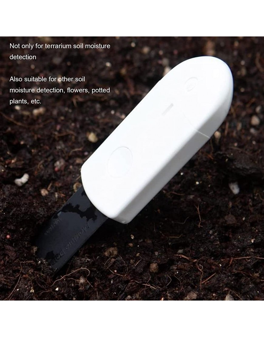 SALALIS Bodenwassermonitor Mini-Echtzeit-Bodenfeuchtigkeitsdetektor Professional für den Garten - BQCRBJ49
