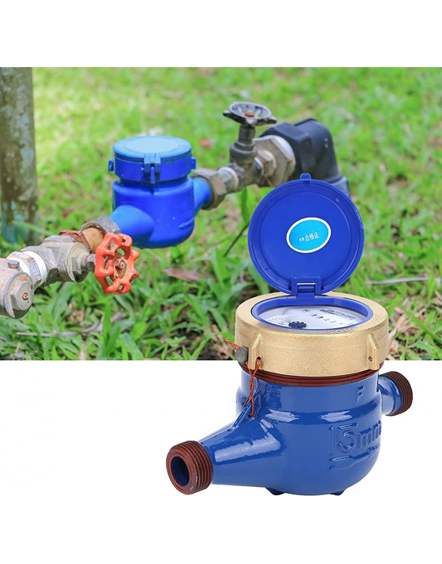 Wasserschlauchzähler verschiedene Installationsmethoden sicher zu verwendender Wasserzähler zur Messung des Wasserverbrauchs für Haus und Garten - BNWWGBB3