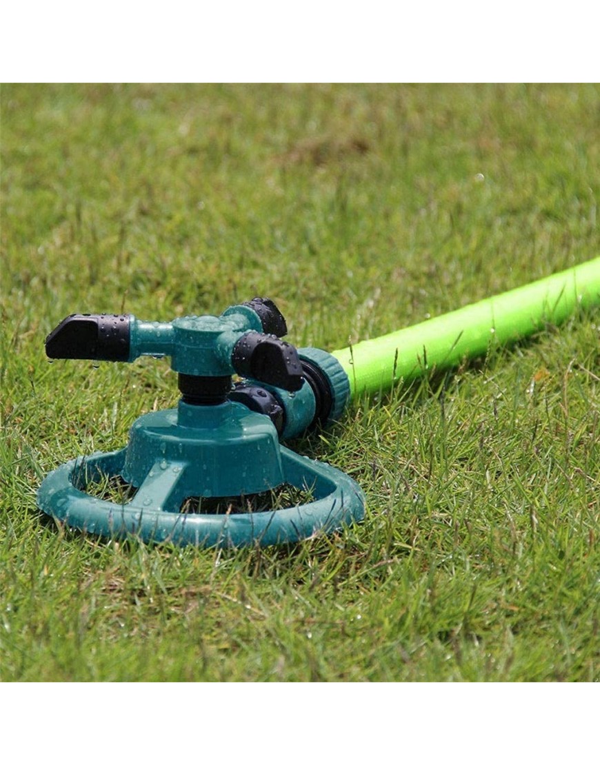 Garten-Rasensprenger Automatische Garten-Rasenbewässerung 360 ° drehbare verwässerte Gartenbewässerungs-Sprinkleranlage zum Kühlen und Abstauben von Gartengeräten Größe : A - BYJYL88K