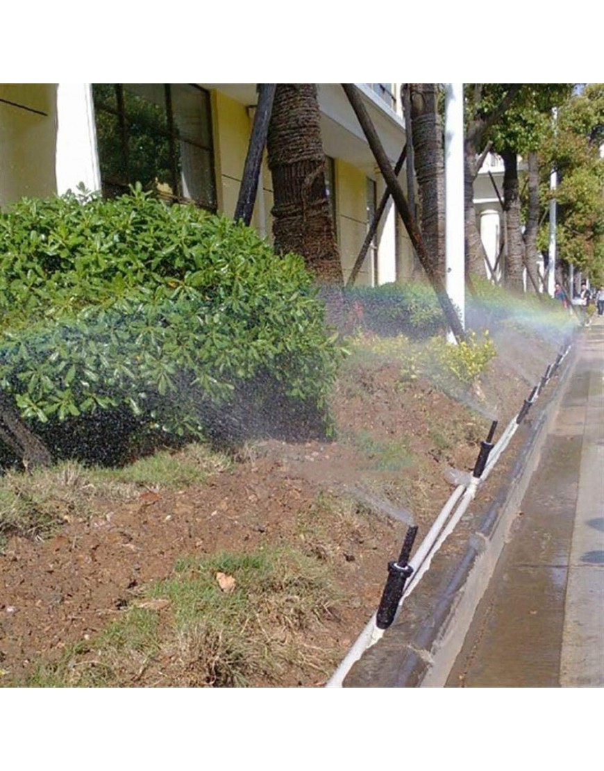 CHENTAOMAYAN 1 2 ‚‘ Pop up Scattering Sprinkler + Schaukel Gelenke 25-360 Grad justierbarer 5Pcs Packung Garten Rasen Bewässerung - BUBAPDQQ