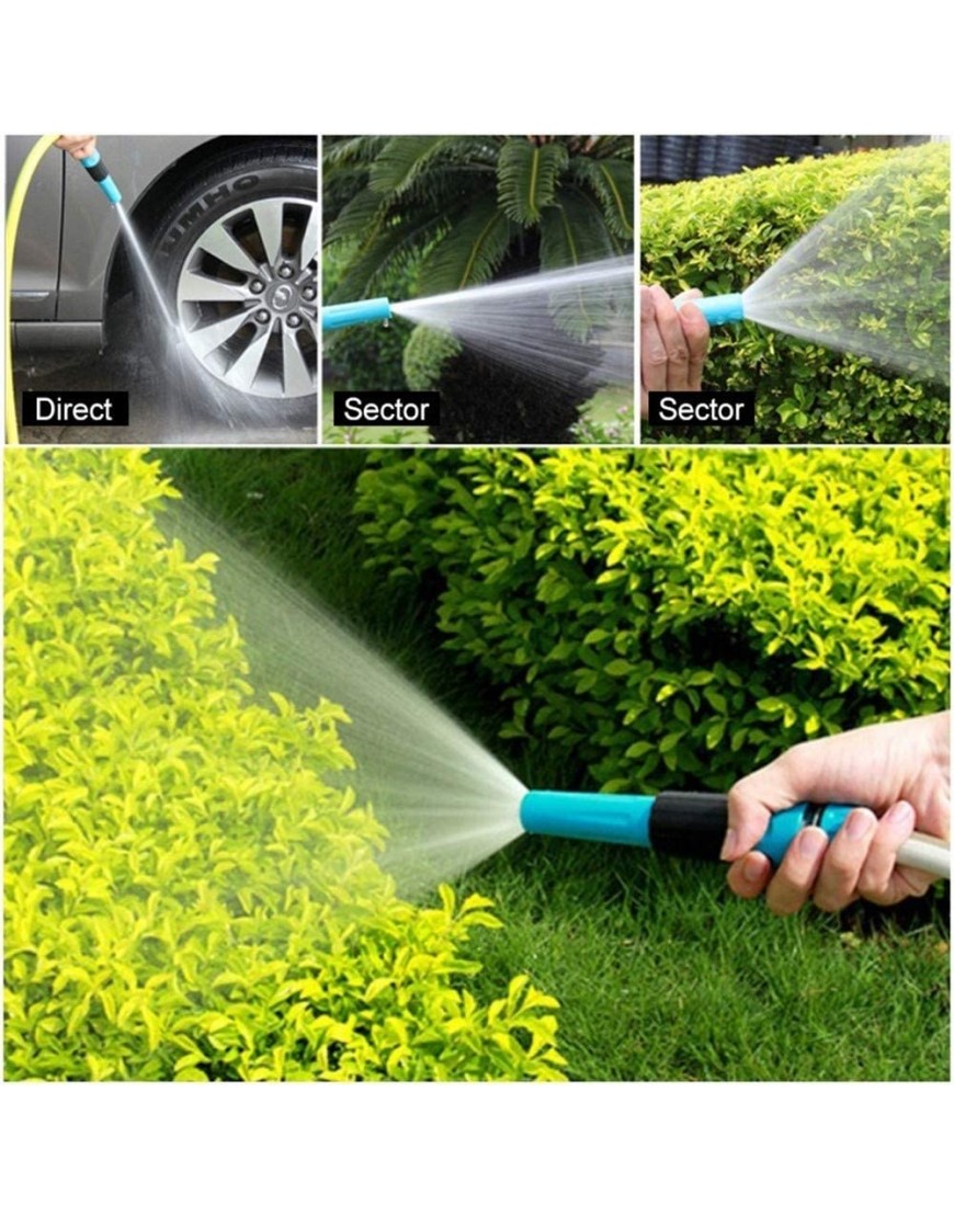 LLTT 1Pc Kunststoff Multi-Funktions-Bewässerung Sprinkler Familie Reinigung Autowaschdirektspritzpistole Haushalt Garten Bewässerung Sprinkler Color : Yellow - BFCLDQHE