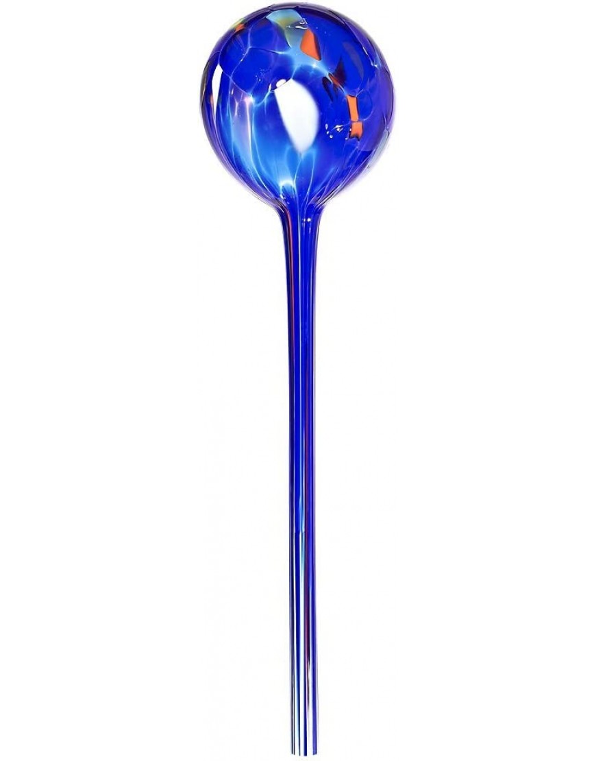 CRISTALICA Bewässerungskugel Durstkugel Gartenflair blau h 35,5cm Ø 9,5cm - BKWDVK64
