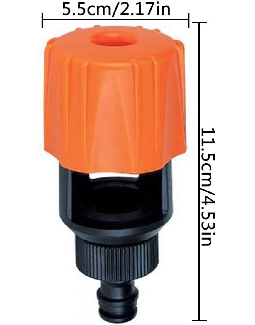 BESLIME 2pcs Universal Tap Rohrverbinder Mixer für Küche Garten-Auto Waschen Reinigung Schlauchadapter Tippen Sie auf Connector - BKKHOWBN