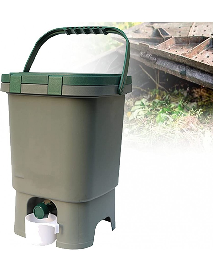 AIZNMY 160 l Komposter Garten-Kompostbehälter mit Zwei drehbaren Kammern und Schiebetüren neues Starkes Design mit Metallbeinen für Bauernhof Küche - BXKVDV42