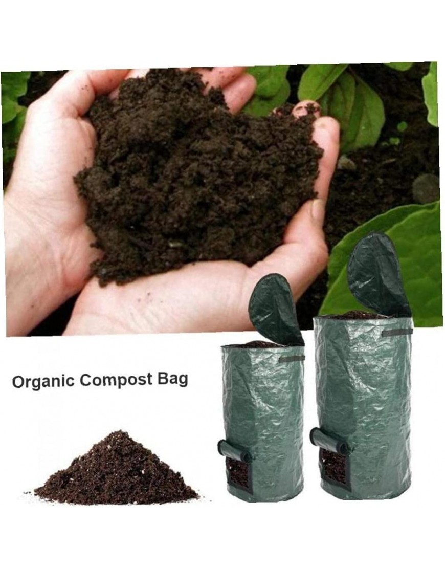 Compost-Tasche für Garten-Komposter-Bin PE-Umwelt-hausgemachte organische Gärmüll Entsorgung für den Hof - BNMJG8KD