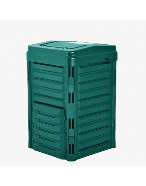 SKGFKYRM Komposttonne Komposter Für Den Garten Hohe Kapazität Skalierbar 88 Gallonen 336 Liter Grasgefütterter Müll- und Düngeeimer im Gartenhof - BLDEHVJK