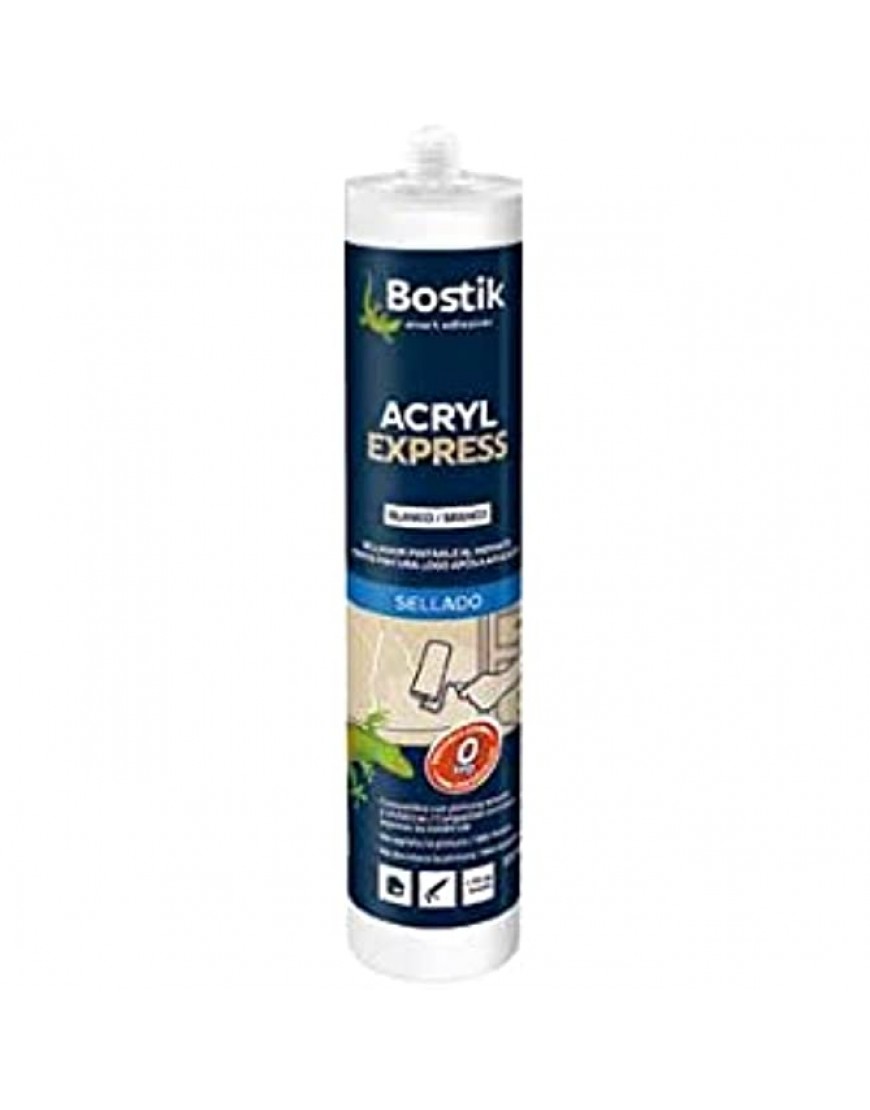 Bostik Acryl Express Acryl-Versiegelungskartusche 300 ml Weiß Schwarz - BKBJB224
