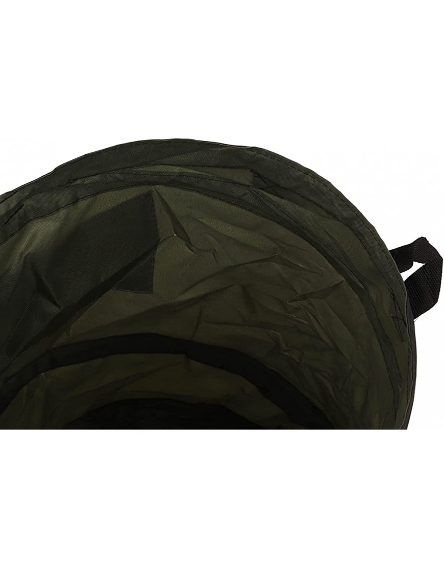 Demeras Camping-Mülleimer unterer Griff grünes Oxford-Tuch kompakt tragbar zusammenklappbar Starke Tragfähigkeit zum Grillen - BBQMADJ5