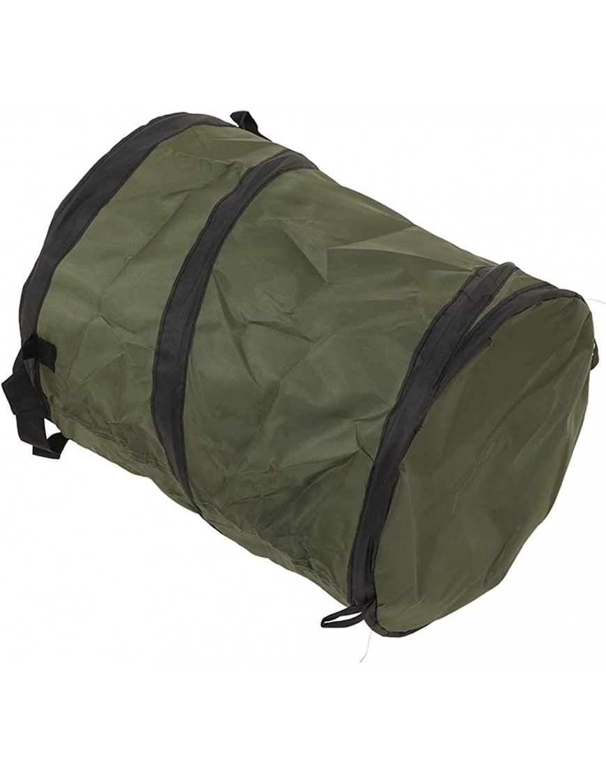 Demeras Camping-Mülleimer unterer Griff grünes Oxford-Tuch kompakt tragbar zusammenklappbar Starke Tragfähigkeit zum Grillen - BBQMADJ5