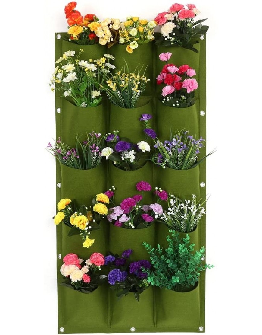 LiuXunJU Wand Pflanzer Vertikale Garten Pflanzer Anti Korrosion Hängende Pflanzer für Indoor Outdoor Yard Wand Dekor 15 - BFMYUV36