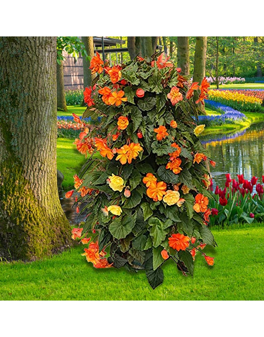 Turm-Pflanzgefäß Vertikal-Pflanzgefäß mit Ablaufloch Erdbeer- und Kräutergarten-Pflanzgefäß 80cm für den Garten - BHCGRH37