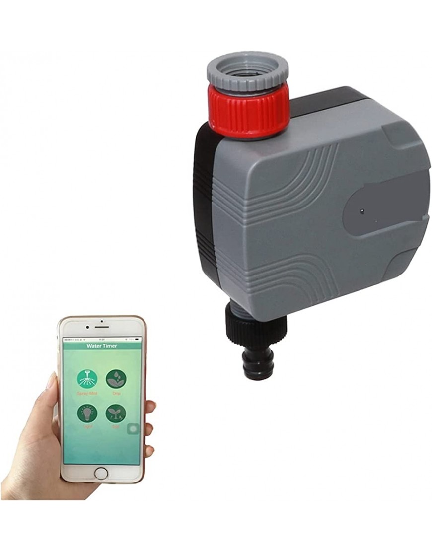 MYYKHFF Intelligentes WiFi-Wasserventil Automatischer Bluetooth-Garten-Wasser-Timer intelligenter Bewässerungssteuerung W-LAN Wasserventil steuern Sprinklersteuerung - BYFXE7BW