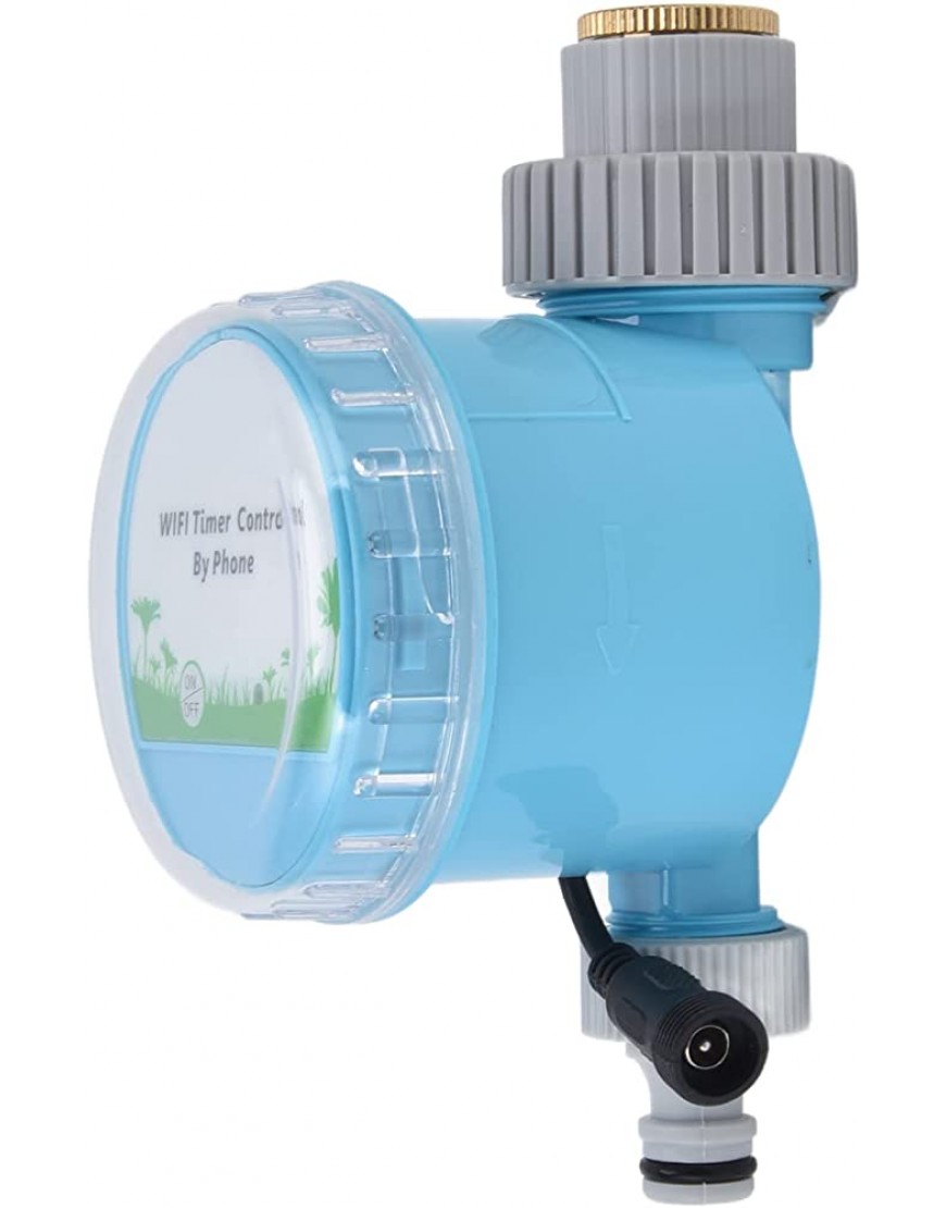 Uxsiya Bewässerungssteuerung Ferngesteuerter intelligenter USB-betriebener WLAN- -Bewässerungstimer für den Garten - BIFSJM13