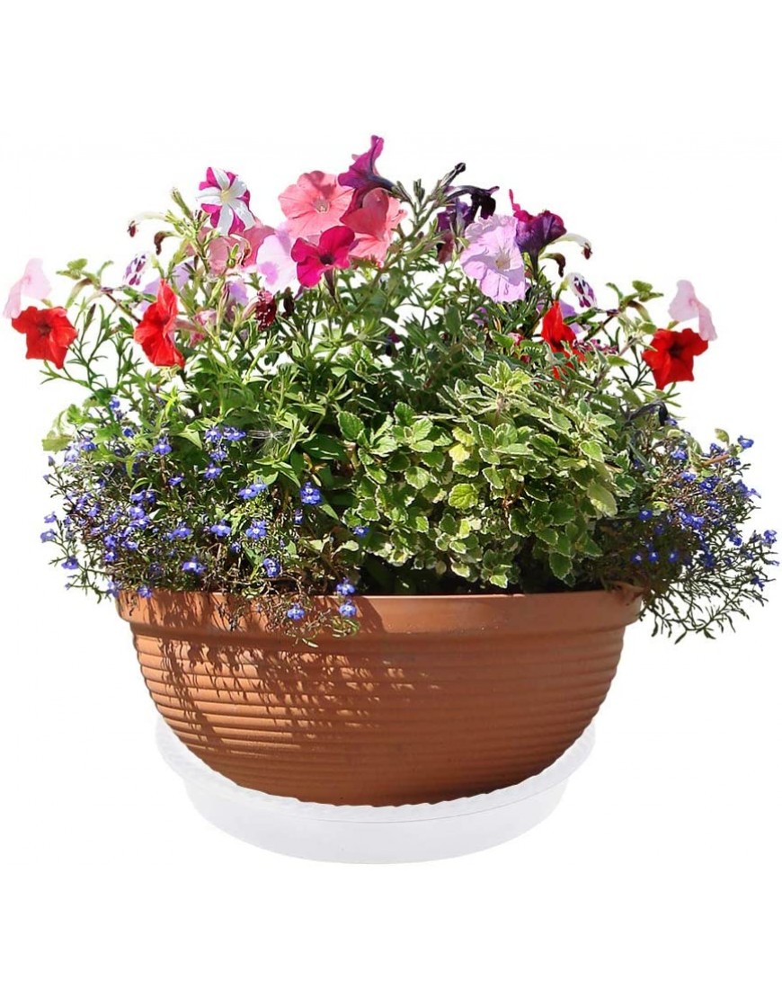 ruiruiNIE Kunststoff-Garten-Blumentopfpflanze-Untertassen Wassertablett-Basis Indoor Outdoor Zubehör 220 - BUWCC4JN