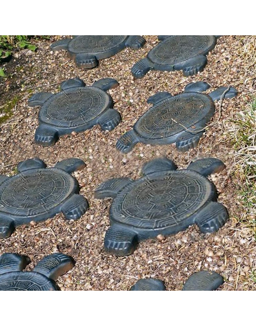Gehweg-Betonform Trittsteine für Garten Weg Meeresschildkröten-Form Gartenpflastersteine - BUECPHVD