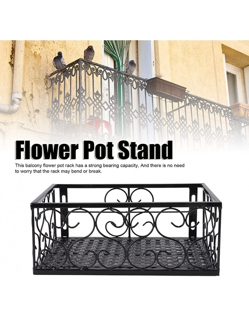 PENO Blumentopfständer Balkon-Hängepflanzenständer platzsparend für den Garten - BTPQVANK
