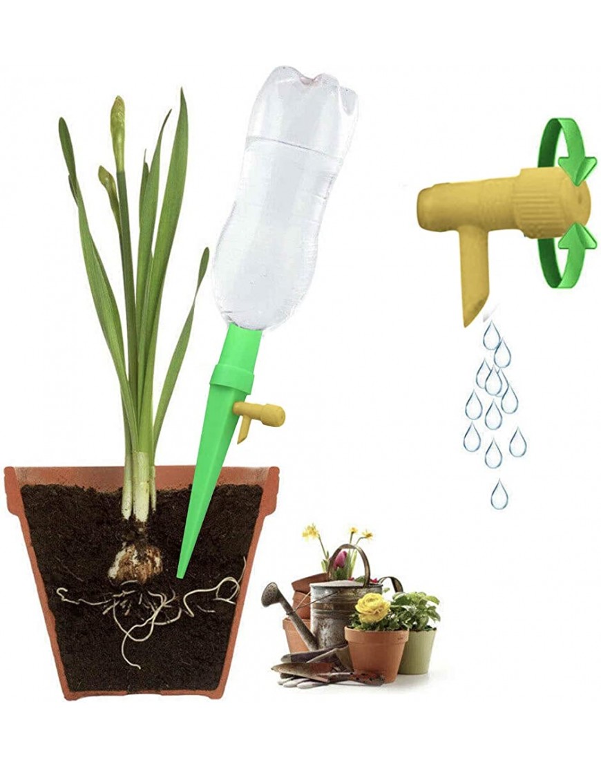 Selbstpflanze mit Steuerschalter Spikes Bewässerung 6 Stück automatische Terrasse Rasen und Garten .P2427 - BXXTS37M
