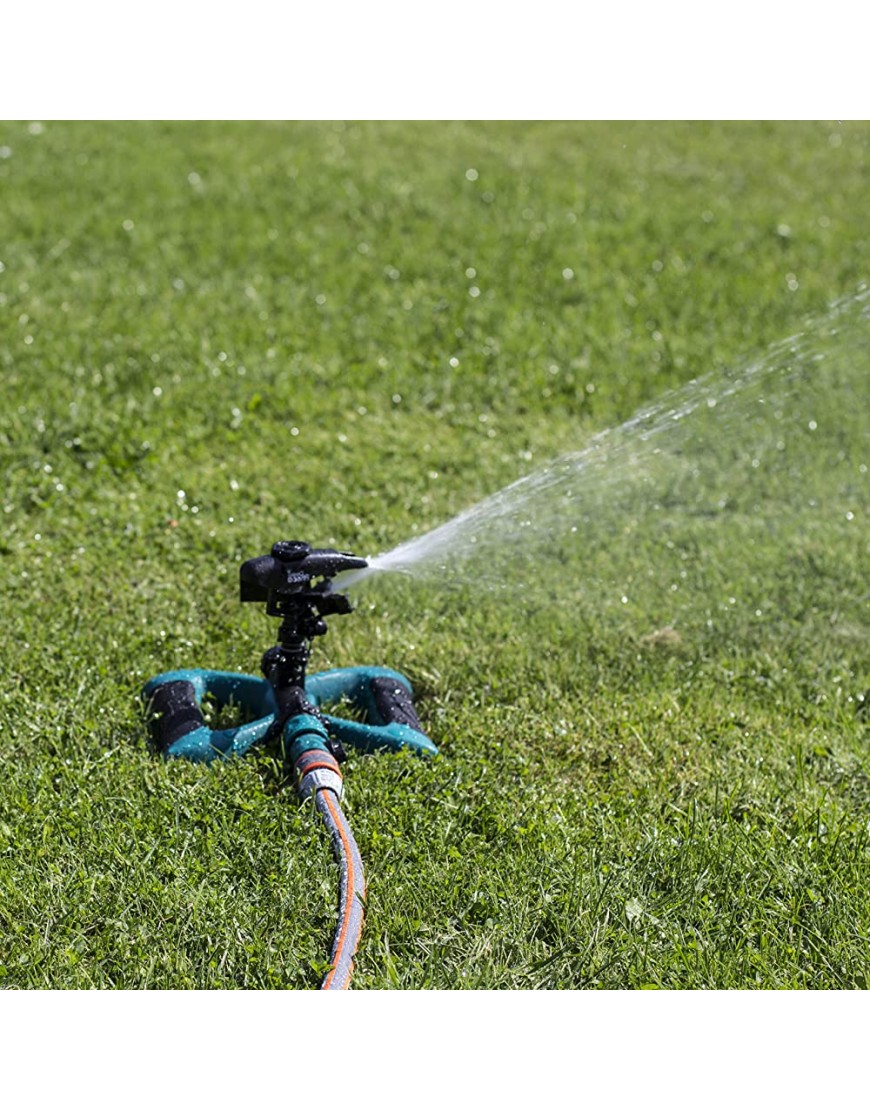 Oasis Ahead pulsierender Sprinklerkopf aus Plastik mit hoher Reichweite Q-250 mit 1,27 cm-Gewinde 0,5-Zoll-Gewinde für eine Bewässerung Ihres Gartens mit bis zu 360° - BNING675