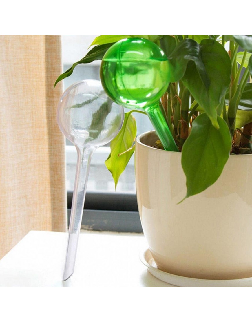 Automatische selbstständige Bewässerung für Zimmerpflanzen Blumentöpfe für Haus und Garten PVC transparent Grün 13cm*5cm - BKCFIVK1
