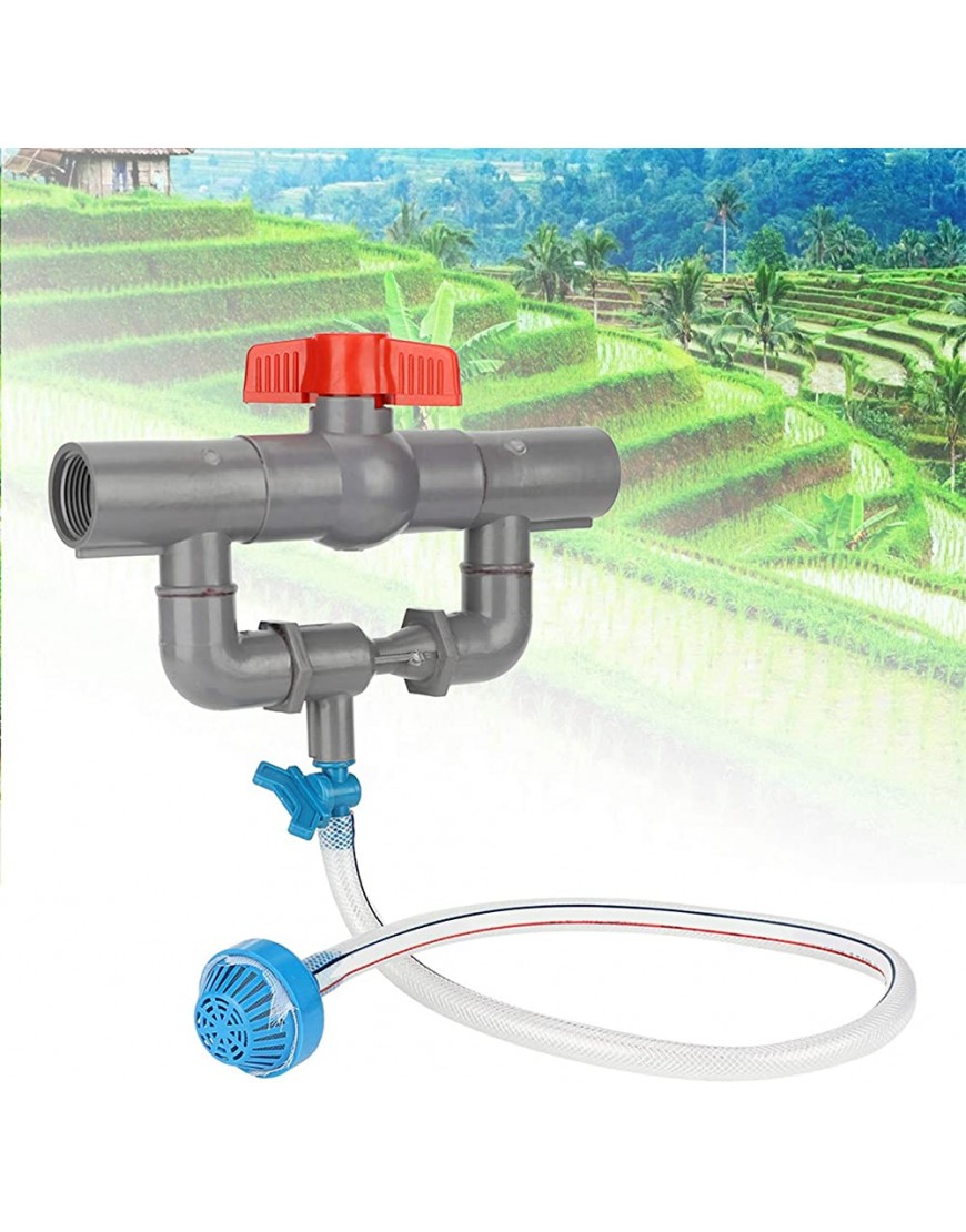 minifinker Dünger-Injektor Dünger-Wasser-Bewässerung 1 in Dünger-Ventil Gut verteilt für Garten Tierhaltung Aquakultur Landwirtschaft - BZZAMWD3