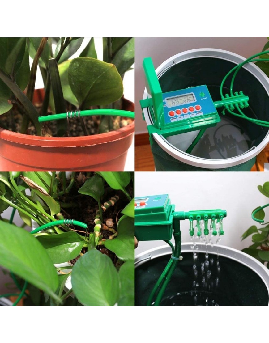 XACQuanyao LMY-GGDSQ 1 stück Automatische Micro Home Tropf Bewässerung Bewässerungskits System Sprinkler mit Smart Controller Fit für Garten Bonsai-Indoor-Gebrauch # 22018 - BVMQSAKW